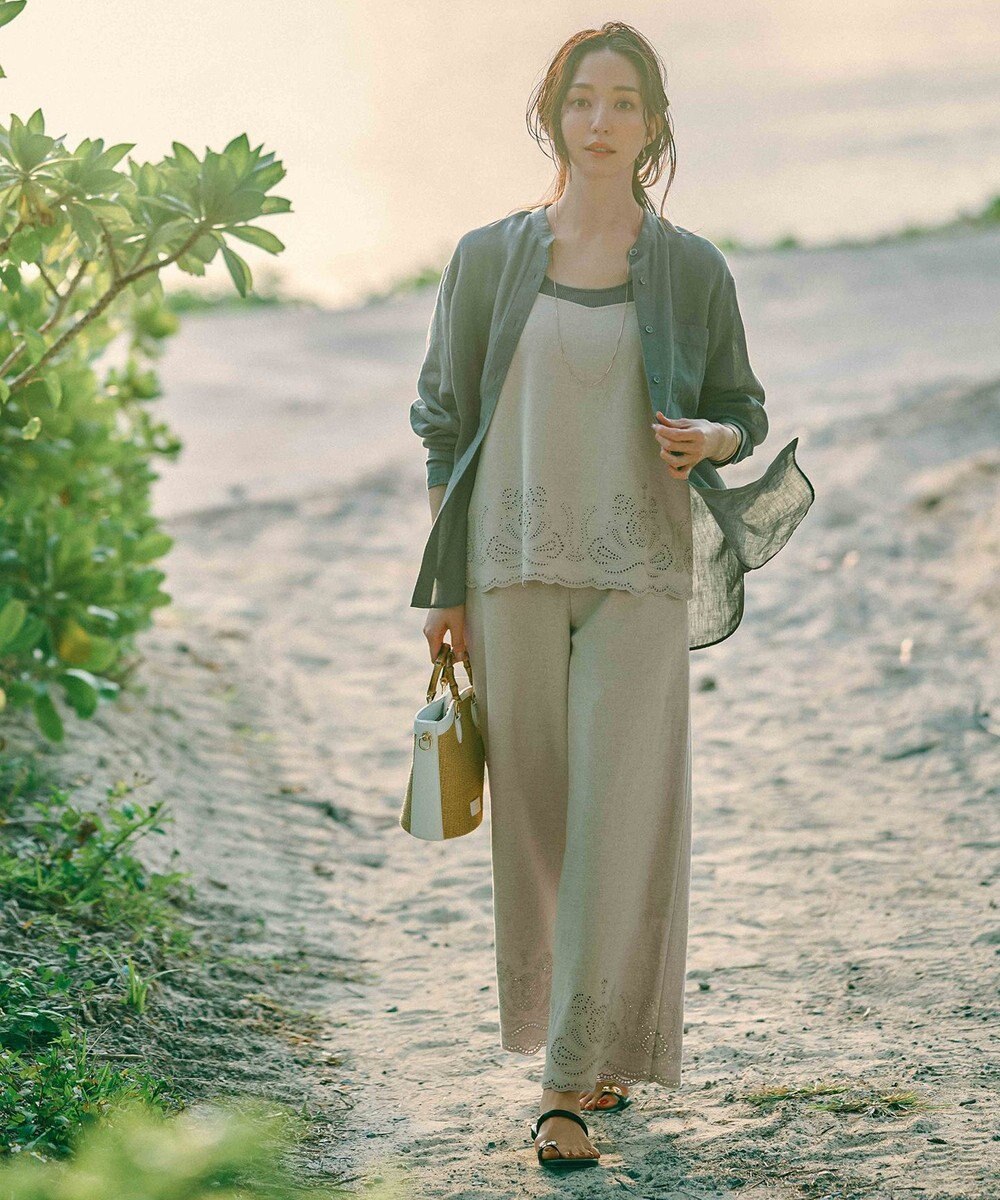 23区 【CLASSY.6月号掲載/Oggi4月号掲載】雑材 バンブー ハンドル ショルダー 