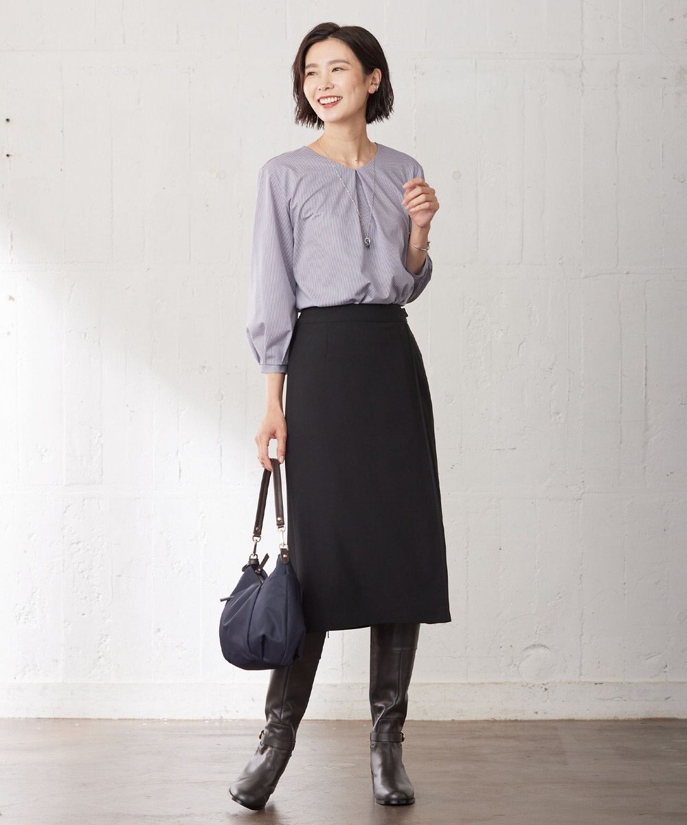 J.PRESS LADIES 【洗える】RELAXIONツイル スカート 