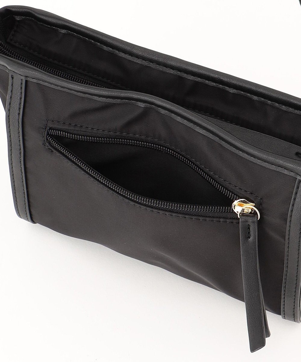 LA BAGAGERIE 【MONICA】ナイロンコンビショルダーバッグ 