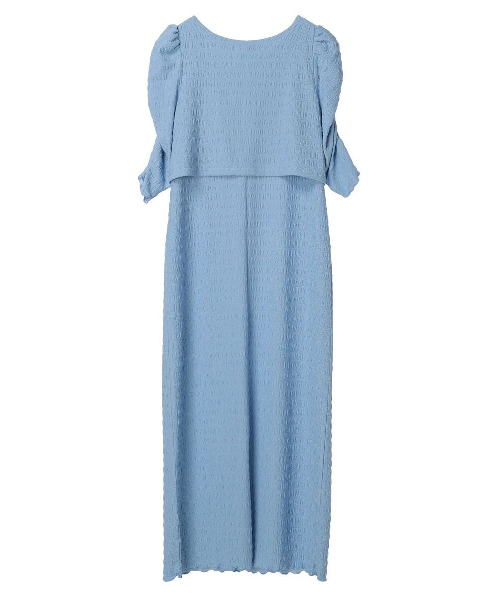 earth music&ecology やわらかカットソーレイヤード見えワンピース 