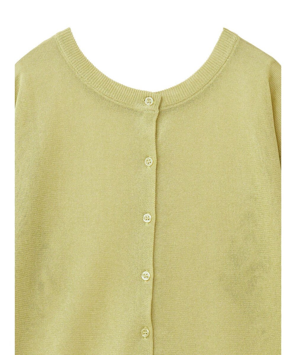 Green Parks ２ｗａｙ　７分袖ブライトシアーニットプルオーバー 