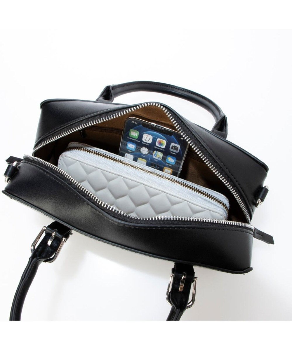 UNBILLION 【テレビ ドラマ着用アイテム】カシュカシュ cachecache / ベルトディテール横長ボストンバッグ 