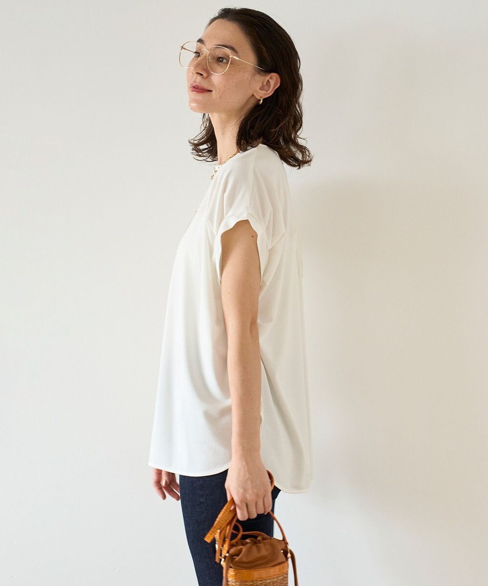 UNFILO BEAUTY FORM タックスリーブTシャツ 