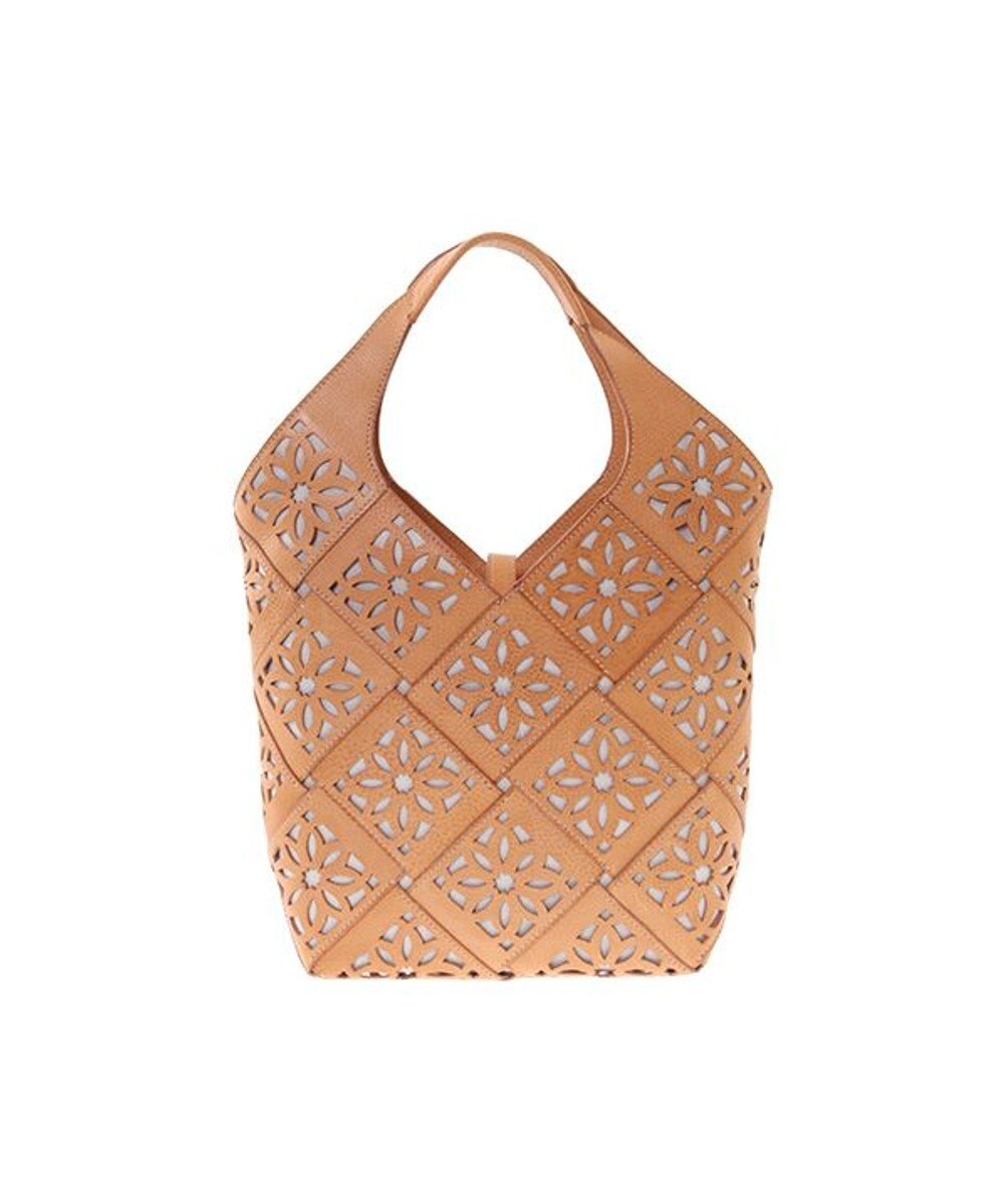 genten サステナブルカットワーク トートバッグ（大） 