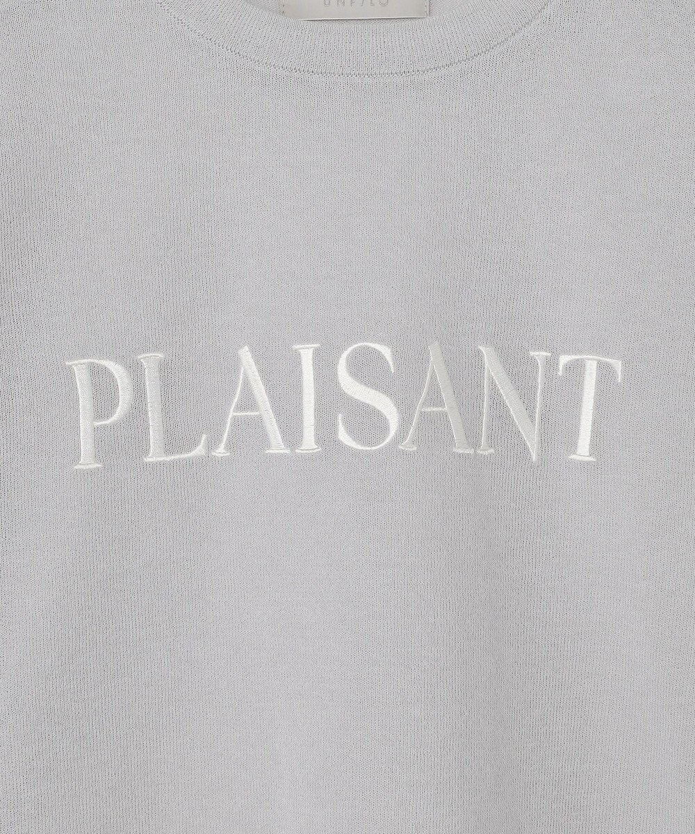 UNFILO シアーフォルムニット クルーネック 