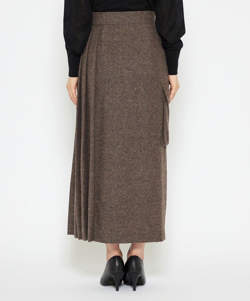 uncrave ネップツイード スカート（uncrave WHITE） 