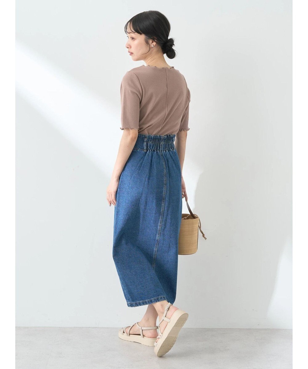 earth music&ecology メロ－リブプルオーバー 