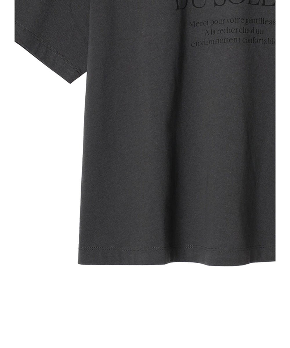 Green Parks フェミニンロゴボックスＴシャツ 