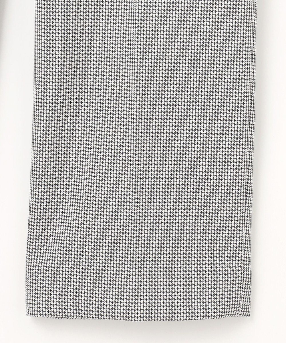 J.PRESS LADIES L 【洗える】シャークスキンハウンドトゥース テーパード パンツ 