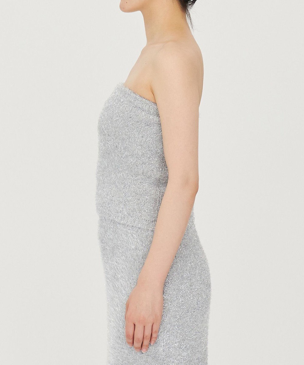 uncrave ラメ シャギー ニット バンドゥ（uncrave STANDARD） 