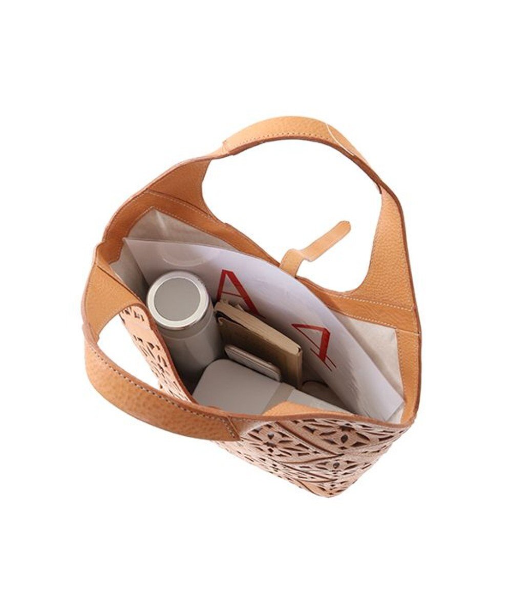 genten サステナブルカットワーク トートバッグ（大） 