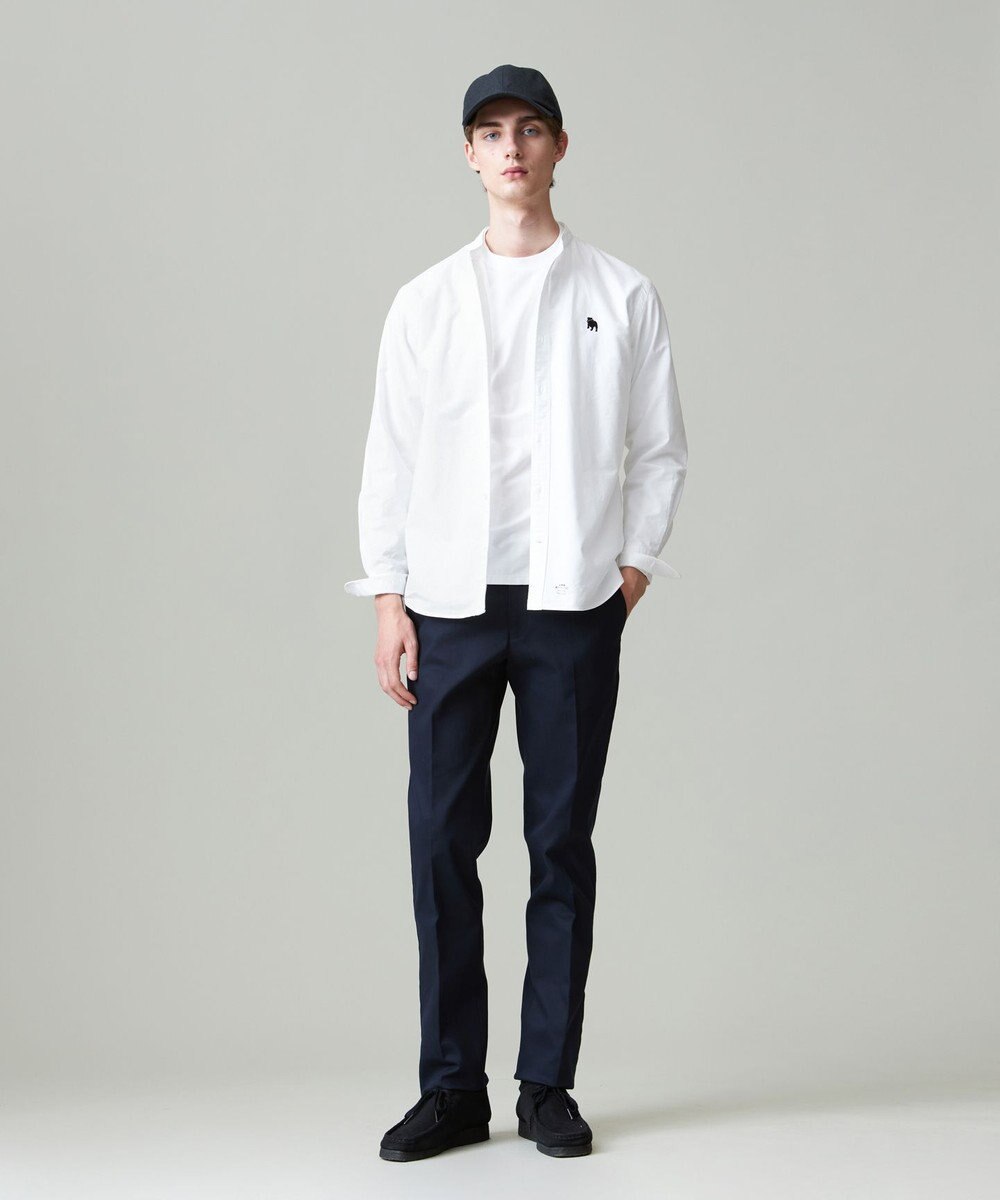 J.PRESS MEN ピースダイ トリコチンストレッチパンツ 