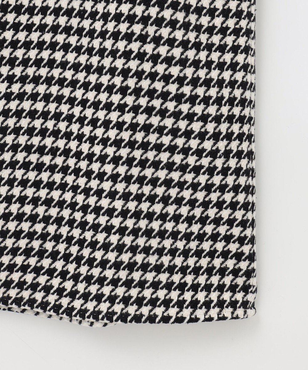 Feroux 【洗える】キーネックミディ ジャンスカ 