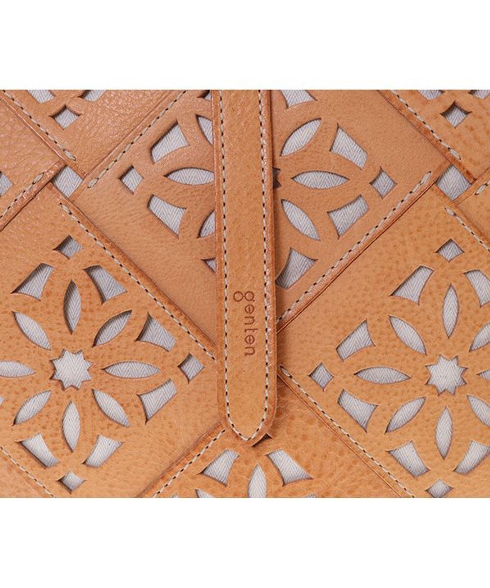 genten サステナブルカットワーク トートバッグ（大） 