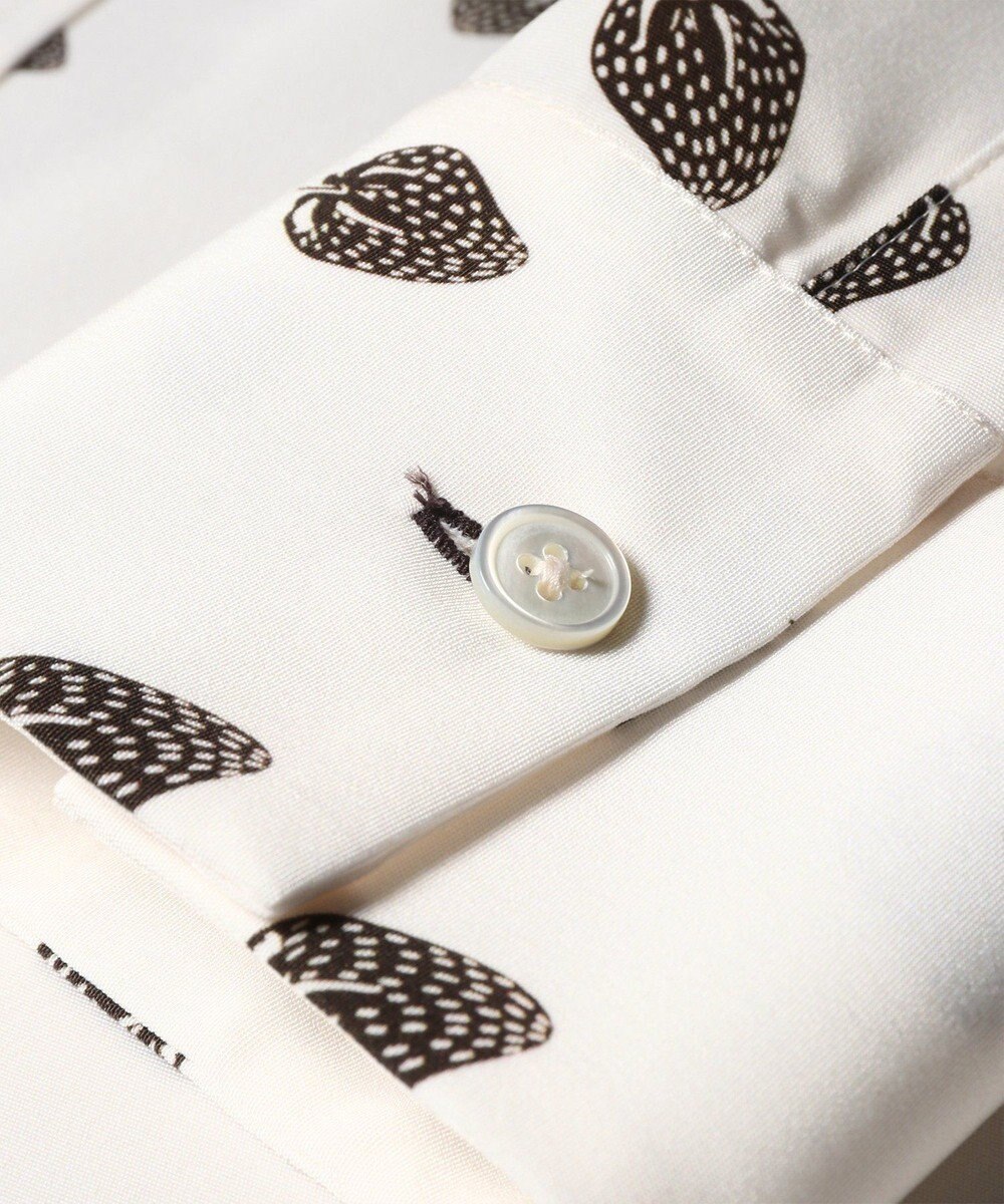 Paul Smith Graphic Strawberry ボウタイ ブラウス 