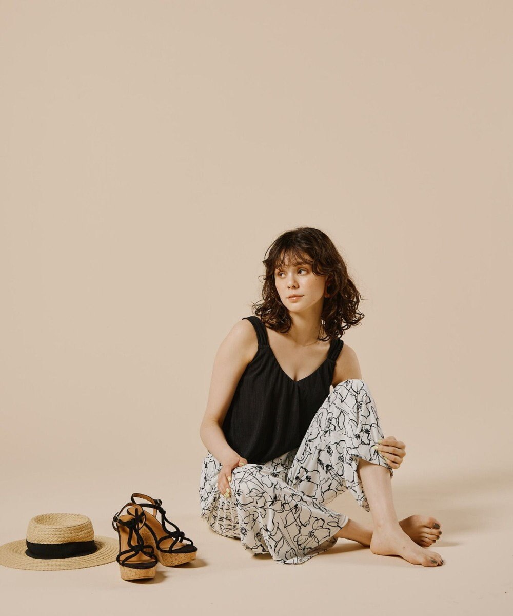 San-ai Resort（三愛水着楽園） ロングパンツセット　9M・11L　【Coral veil（コーラルヴェール）】 