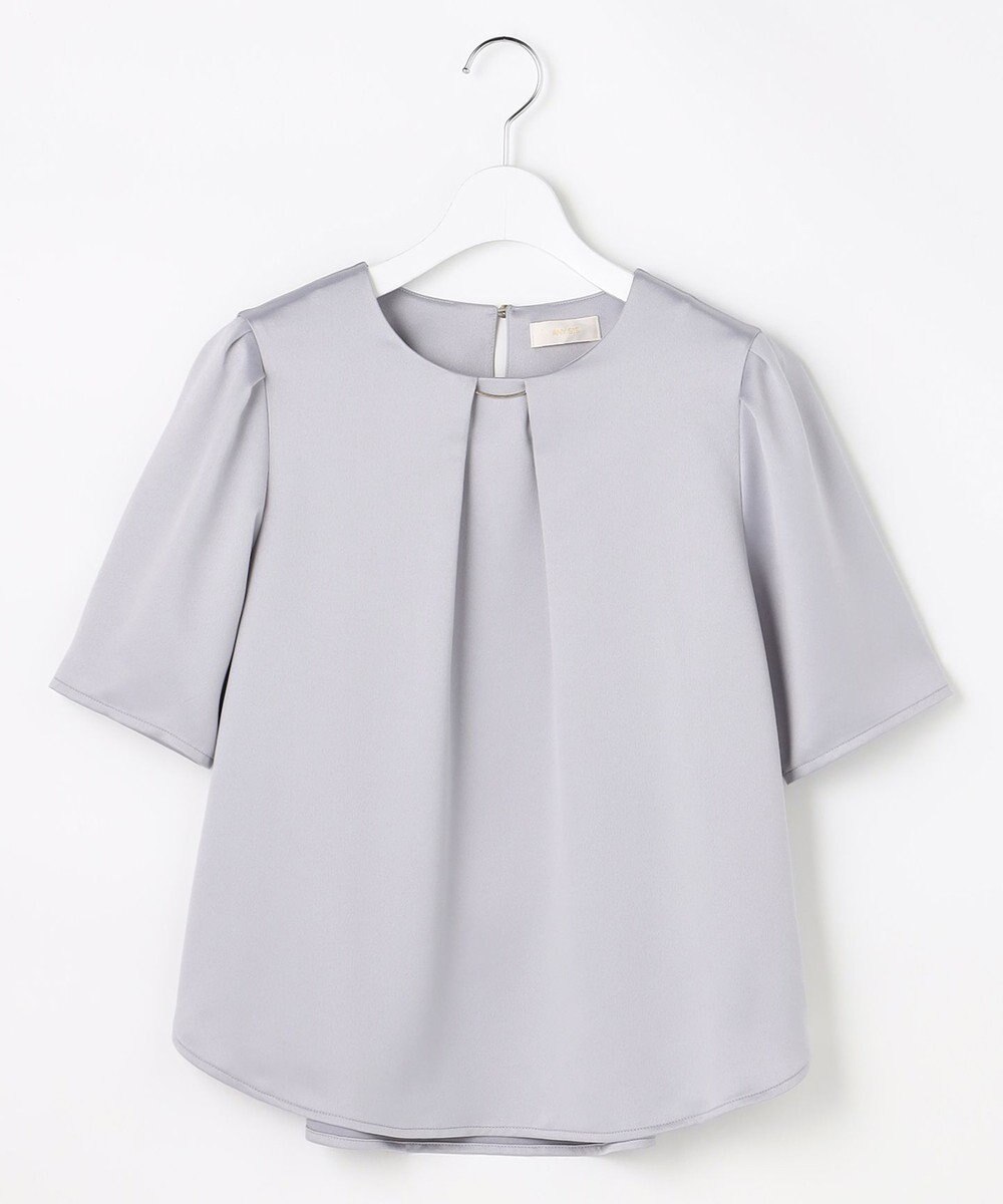 ANY SIS 【2WAY】サテン ブラウス 