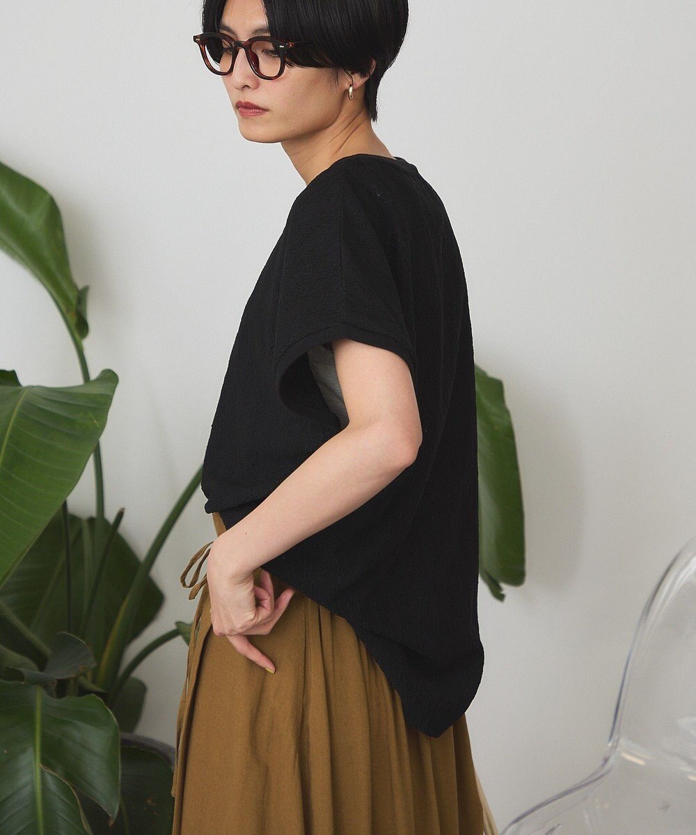 AMERICAN HOLIC フレンチスリーブ総レースプルオーバー 