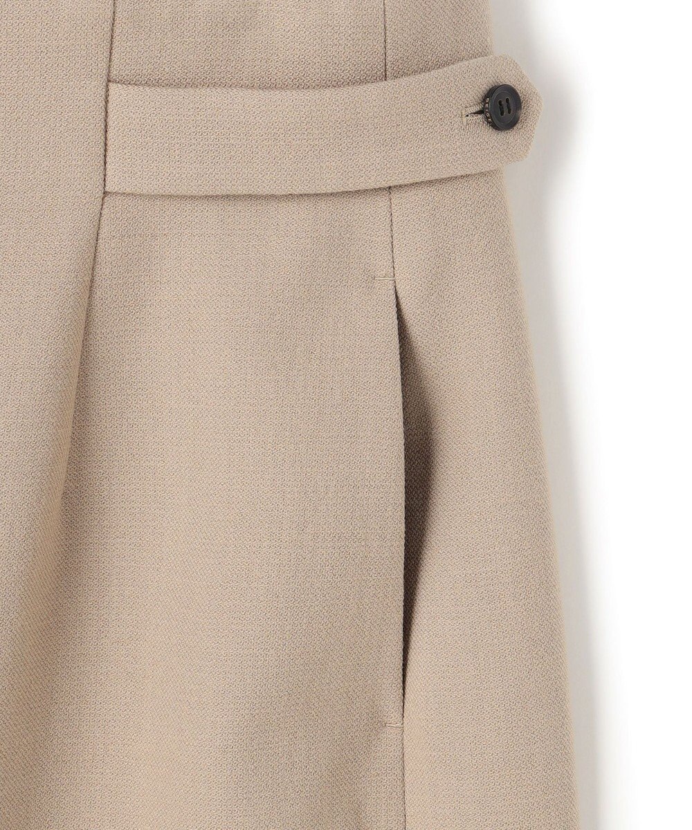 BEIGE， 【VERY NaVY12月号掲載】BUNNELL / ウールハイウエストタブボタンスカート 