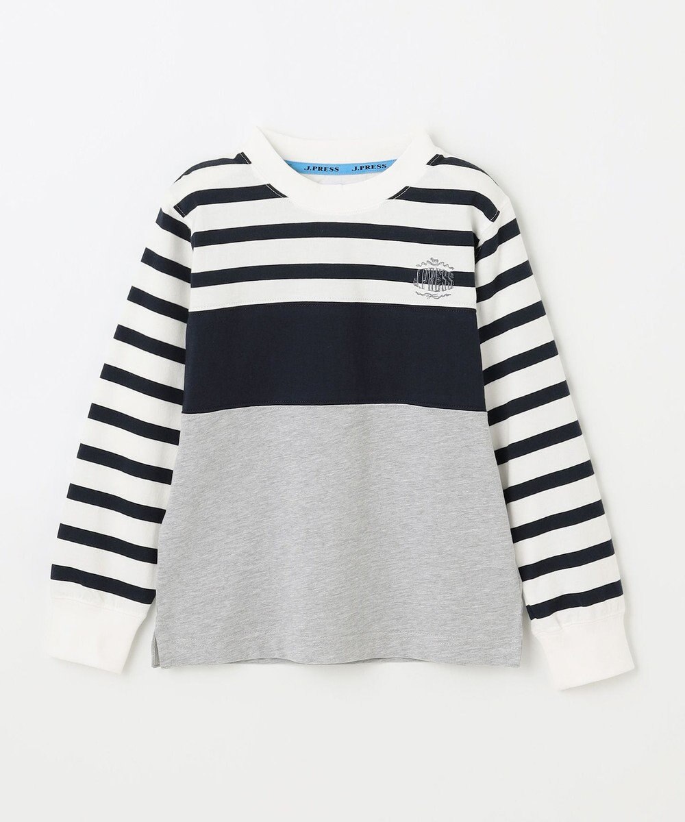J.PRESS KIDS 【100-130cm】ボーダーミックス カットソー 