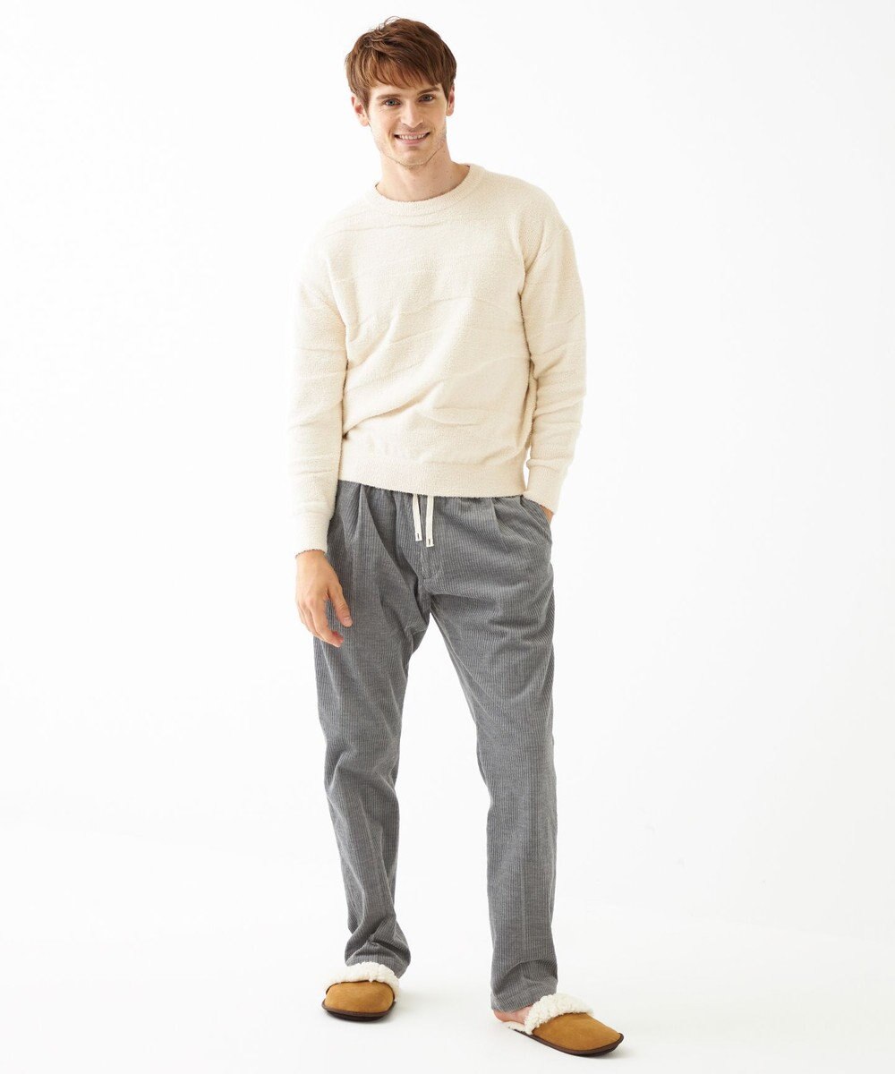 JOSEPH ABBOUD MOUNTAIN 【SPACE／UNISEX】ベアフリースカモフラージュ ニット 