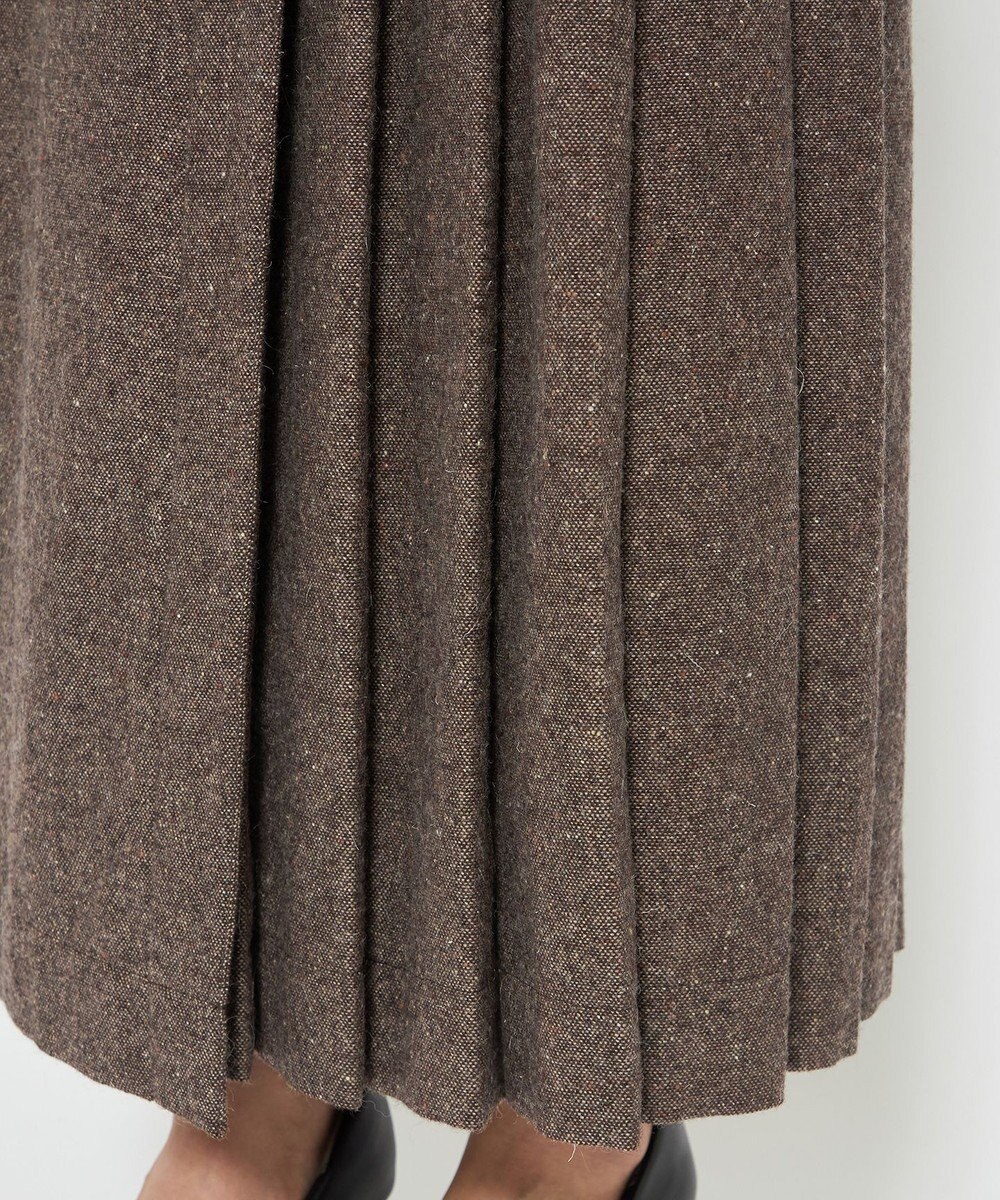 uncrave ネップツイード スカート（uncrave WHITE） 