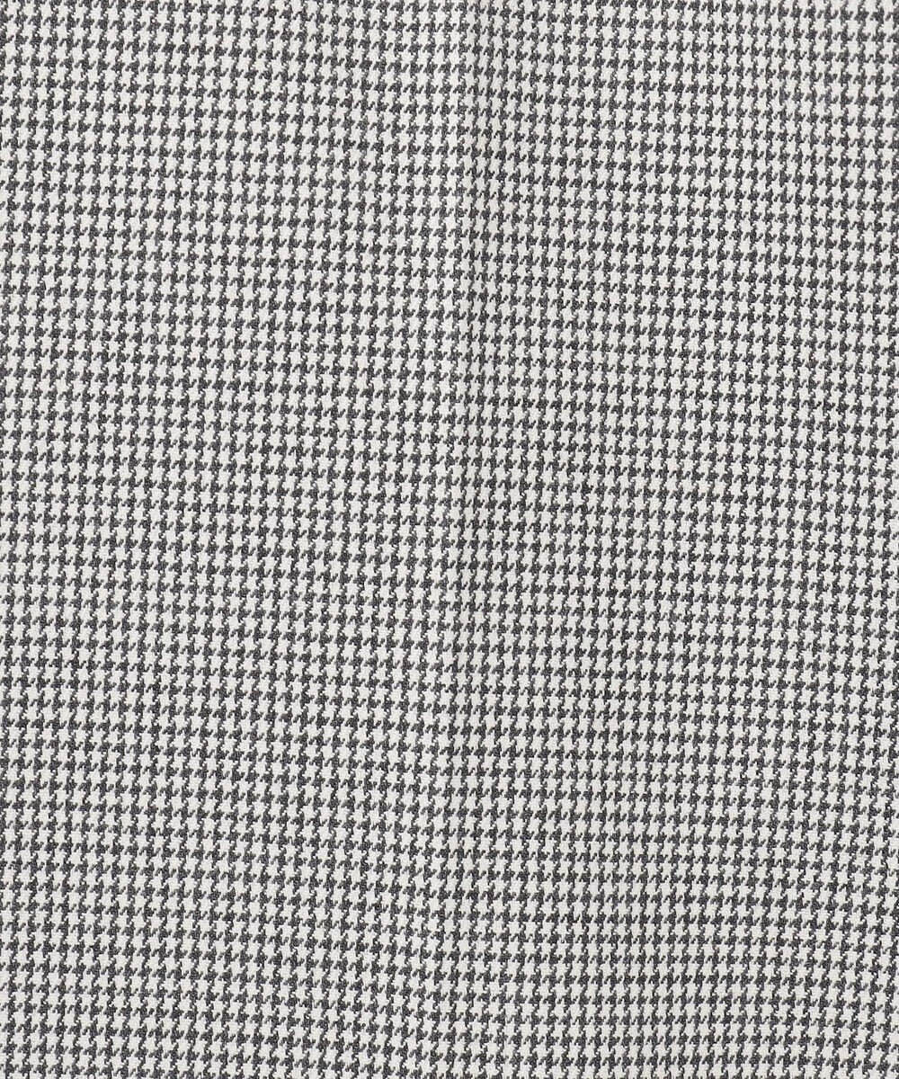 J.PRESS LADIES L 【洗える】シャークスキンハウンドトゥース テーパード パンツ 