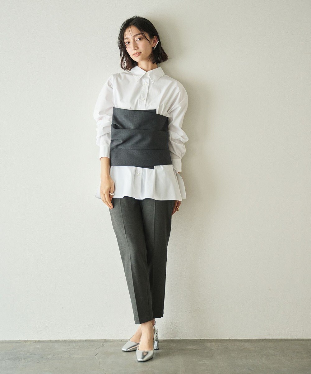 #Newans ビスチェレイヤーシャツ 