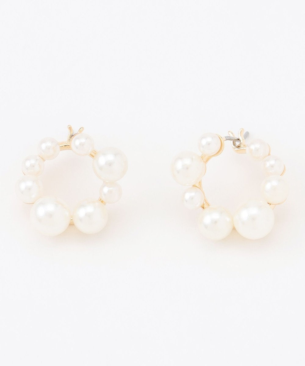 組曲 ランダムパールライクリング ピアス 