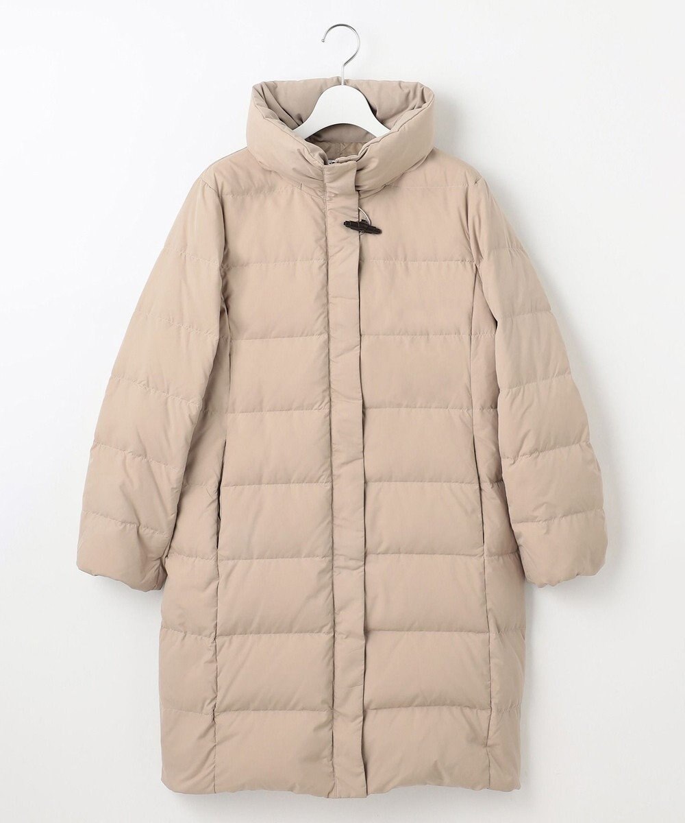 J.PRESS LADIES L ブラッシュドマルチポリ ロング ダウン コート 