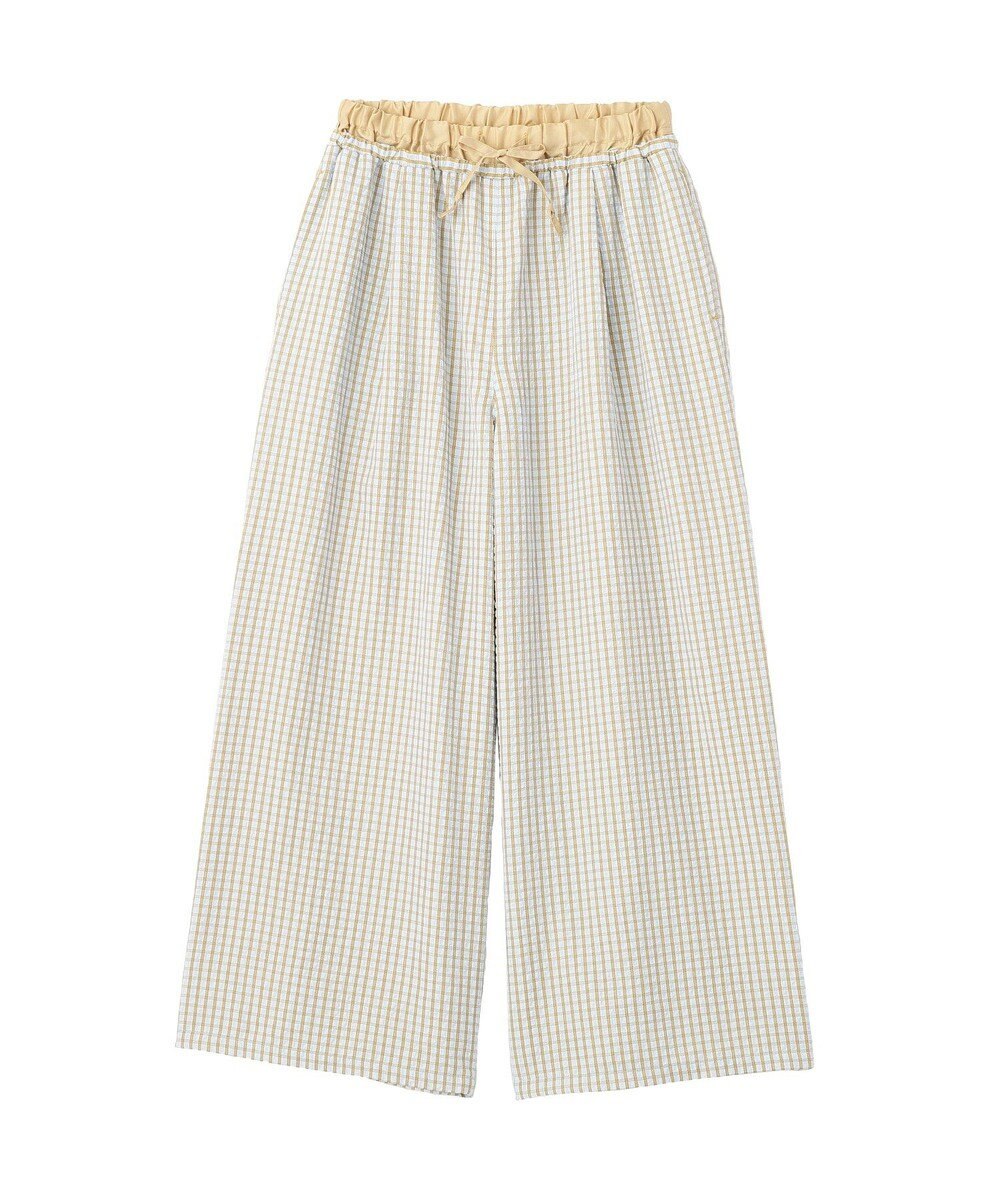 CRAFT STANDARD BOUTIQUE サッカーチェックイージーパンツ 