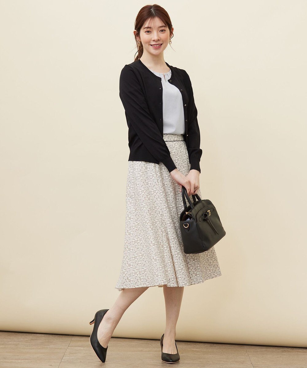 ANY SIS L 【接触冷感 / UVケア】ベーシッククールタッチ カーディガン 