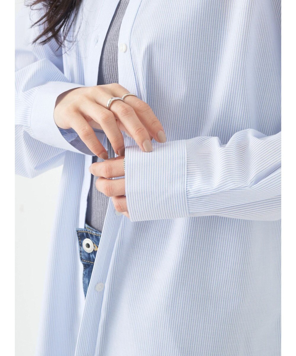 earth music&ecology ＴＲキュプラレギュラーシャツ 