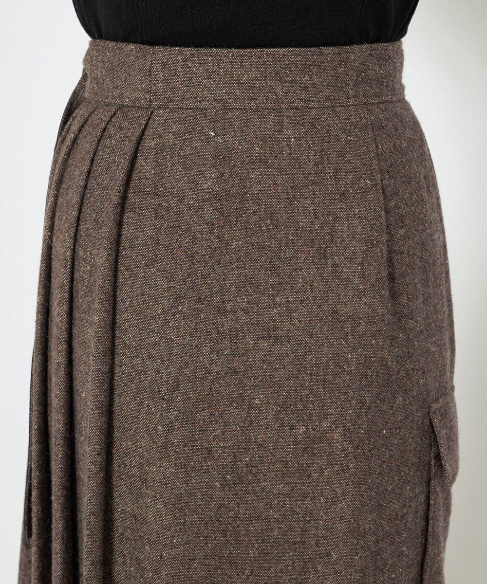 uncrave ネップツイード スカート（uncrave WHITE） 