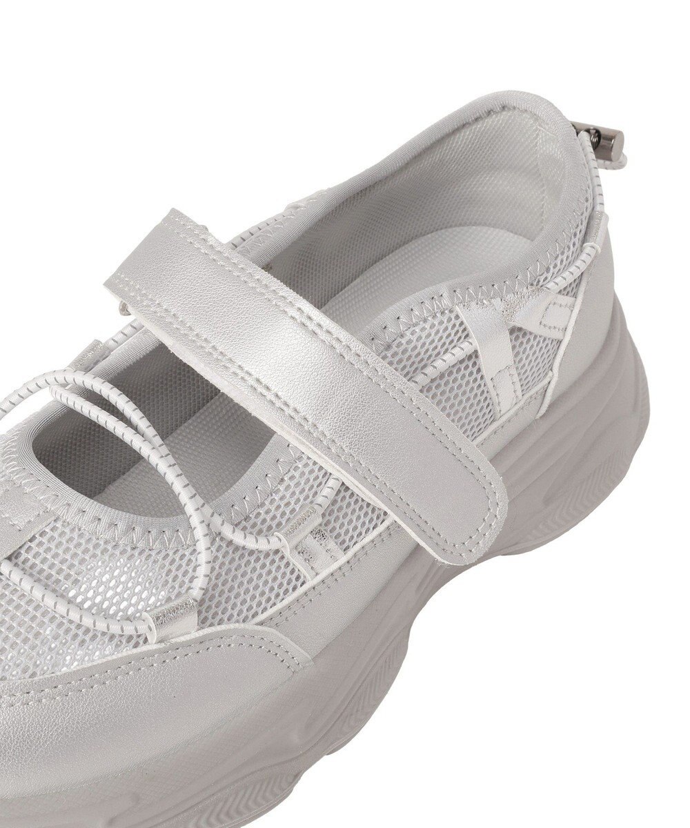 Green Parks ドロストコードメッシュスニーカー 