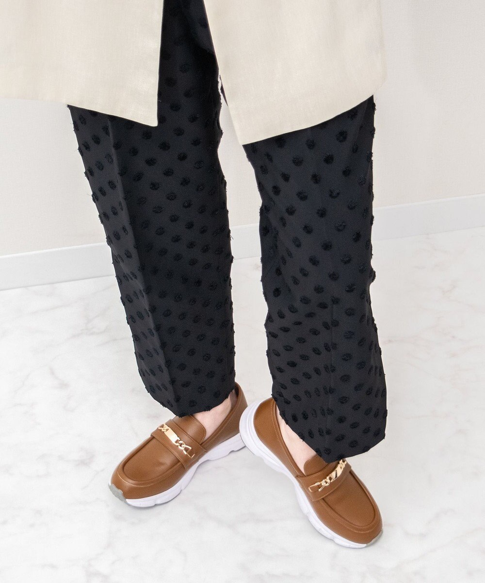 Bridget Birkin 【PARADIS COULEUR】メタルチェーンローファースニーカー 