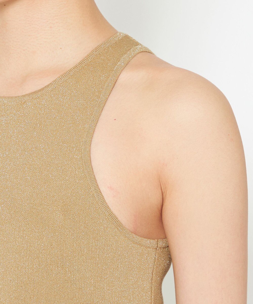 uncrave 【手洗い可】ドライタッチ ニット アメスリ バックオープン ワンピース（uncrave WHITE） 