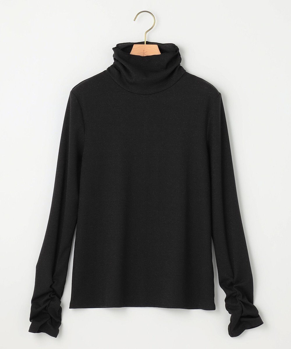 組曲 ラメシアーリブタートル カットソー 