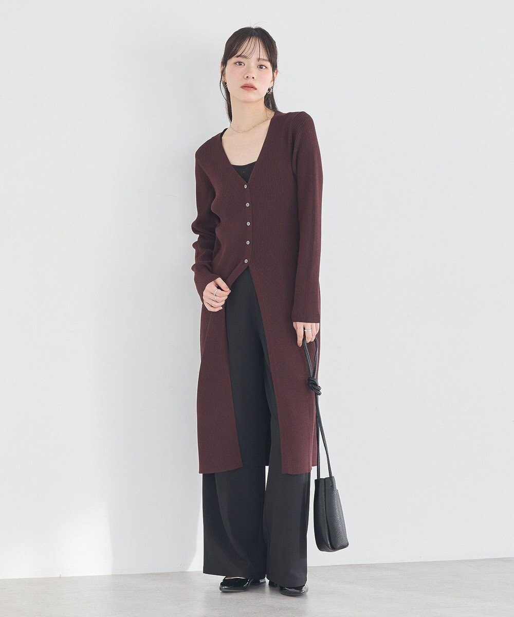 earth music&ecology Ｖネックニットワンピース 