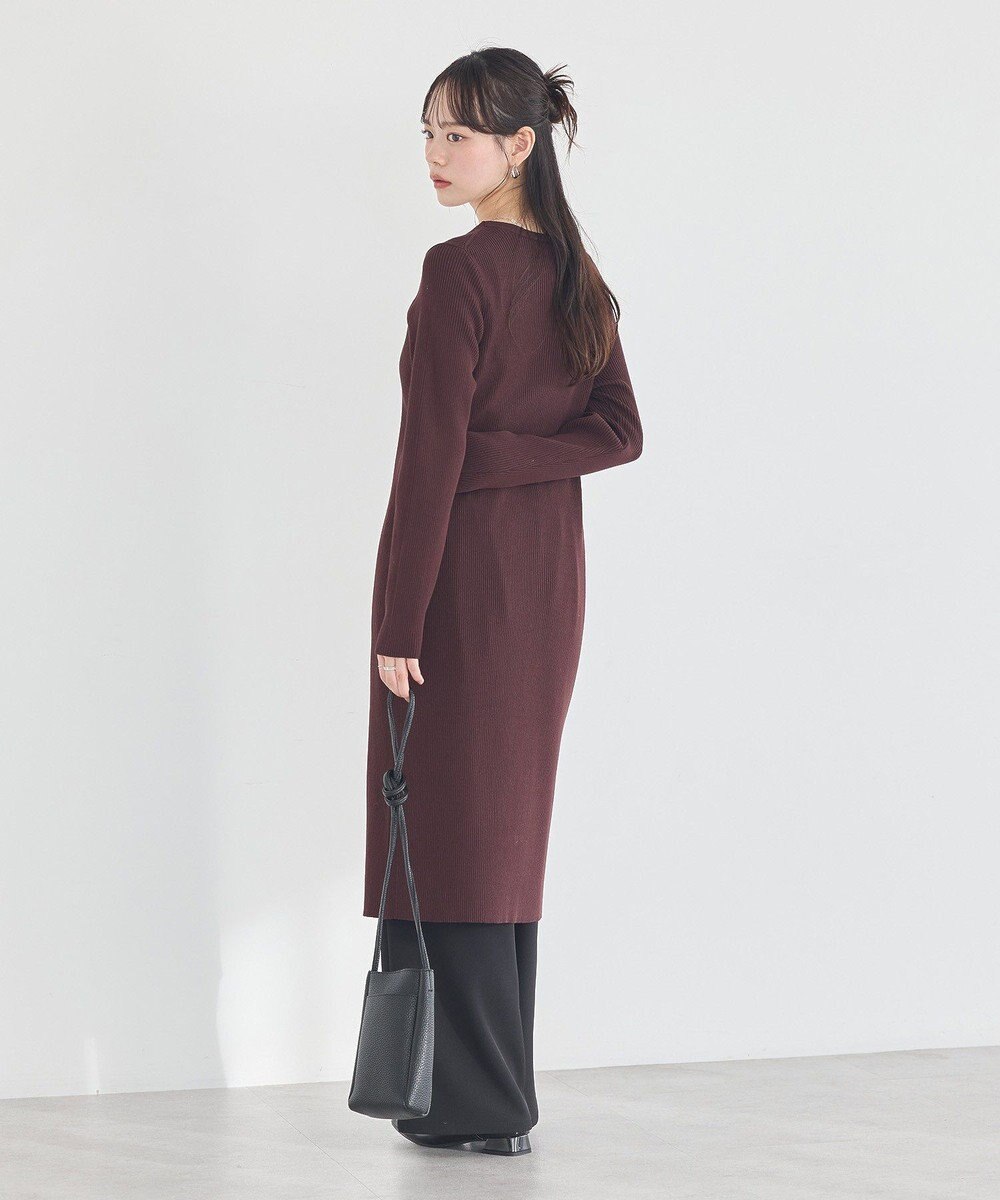 earth music&ecology Ｖネックニットワンピース 