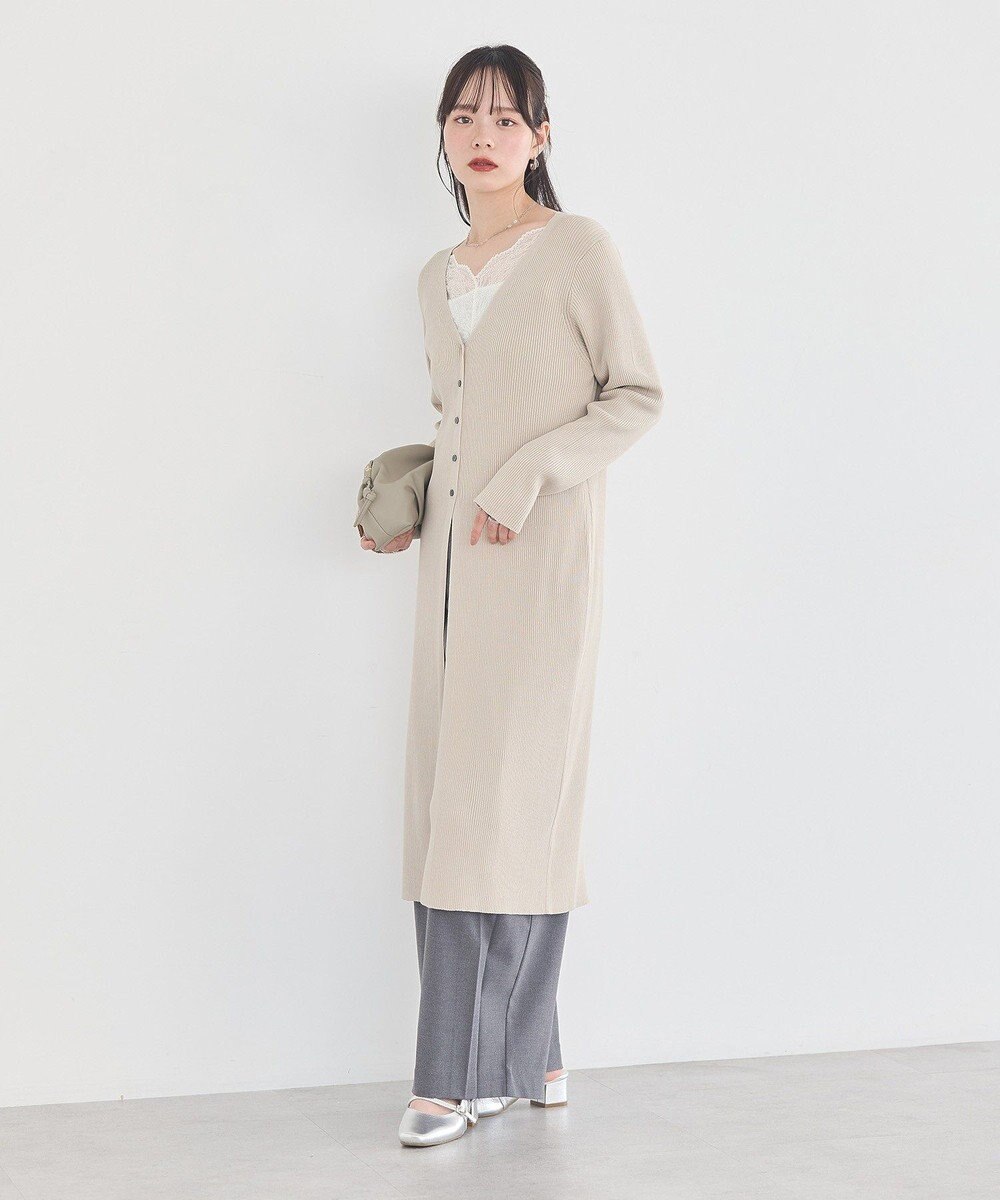 earth music&ecology Ｖネックニットワンピース 