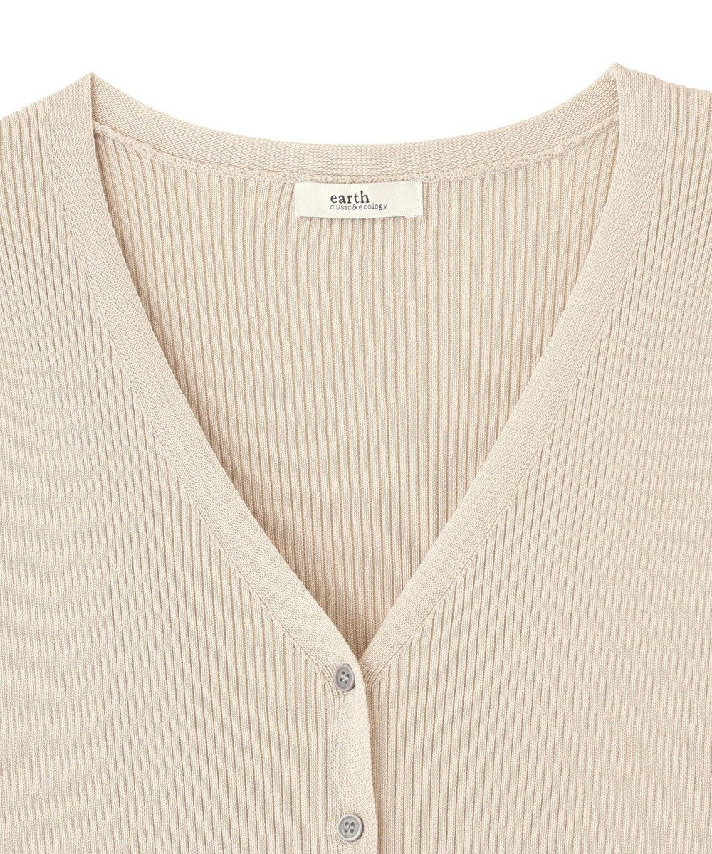 earth music&ecology Ｖネックニットワンピース 