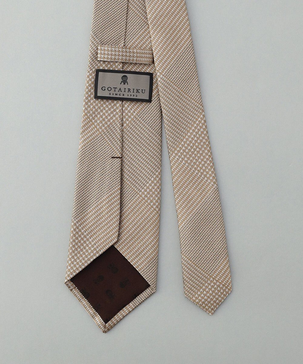 GOTAIRIKU GOTAIRIKU別注【日本製】シルク ネクタイ_格子柄 