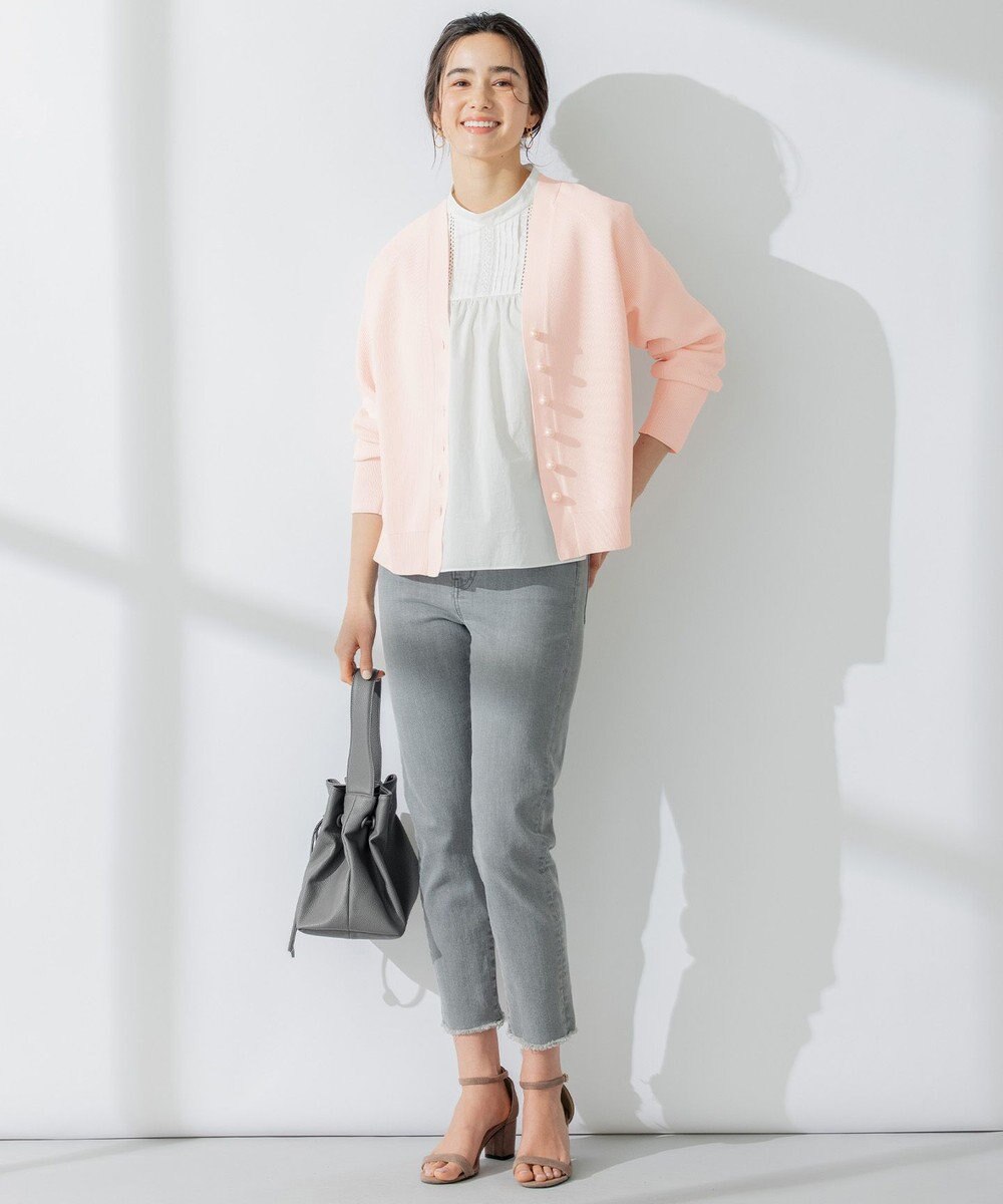 組曲 レースコンビタックディテール ブラウス 