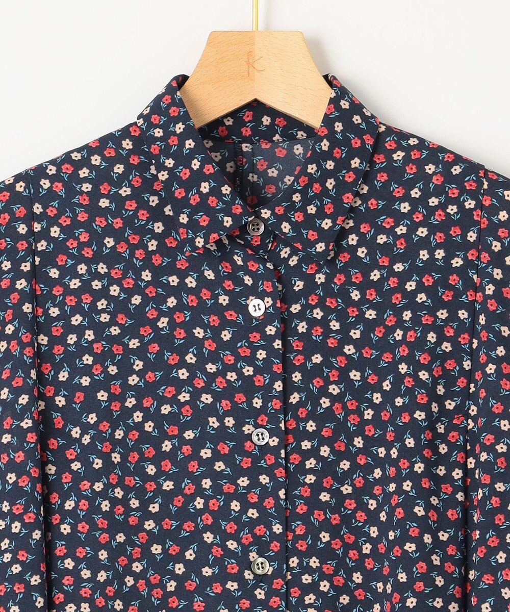 組曲 【洗える】プティフラワージョーゼットシフォン ワンピース 