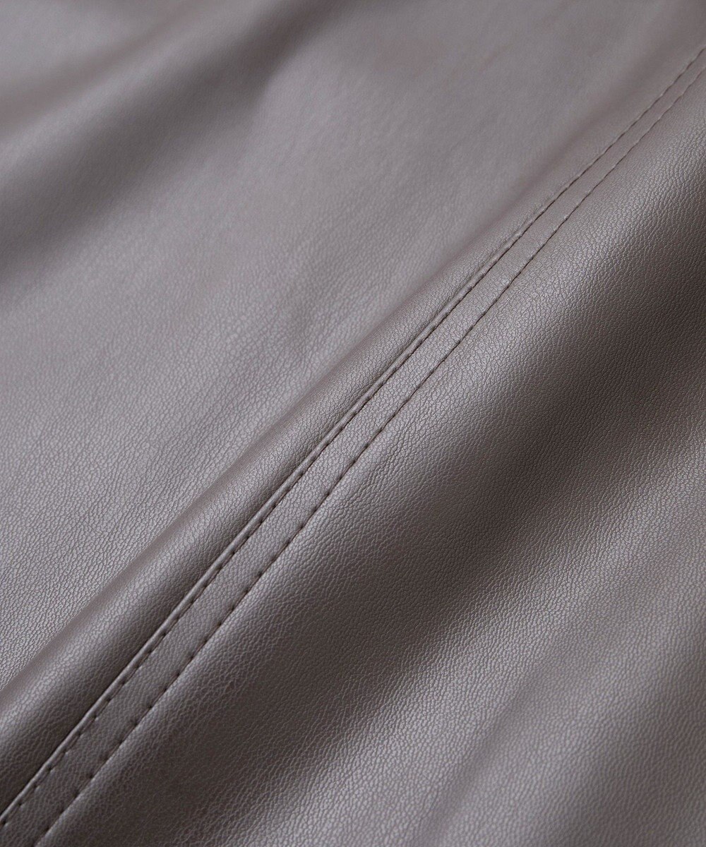 AMERICAN HOLIC Wポケットフェイクレザースカート 