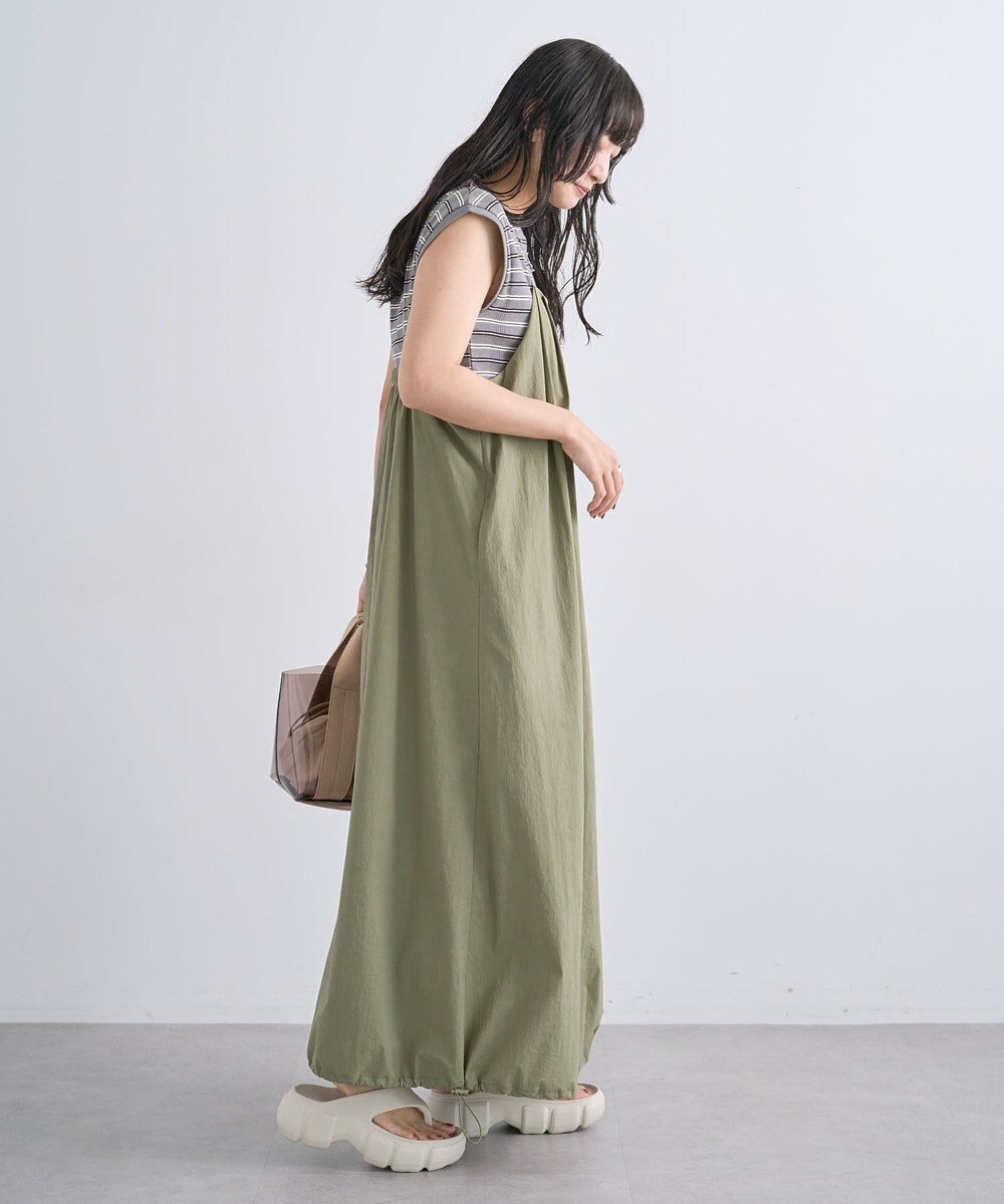 Green Parks 撥水加工キャミワンピース 