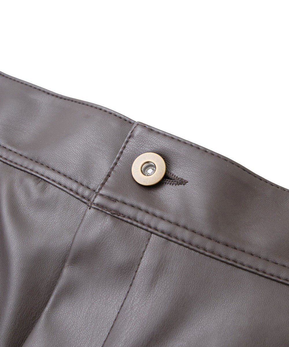 AMERICAN HOLIC Wポケットフェイクレザースカート 