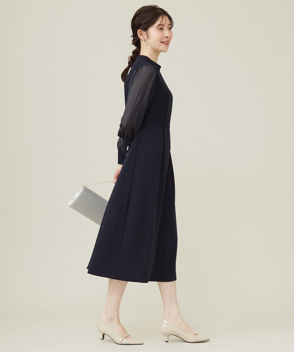 ANY SIS 【洗える】Nobleコンビ ドレス 