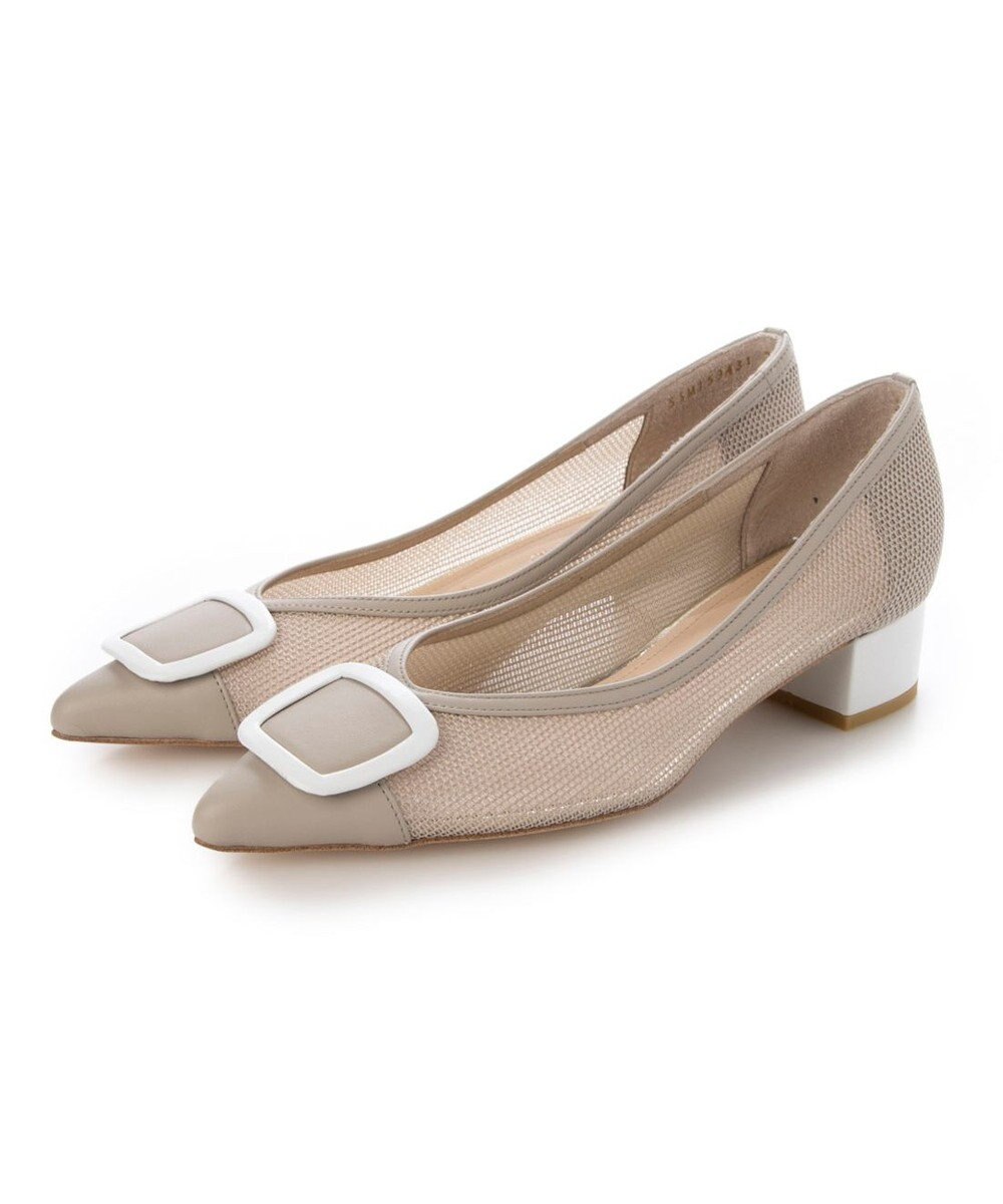 MODE ET JACOMO <MODE ET JACOMO>ポインテッドバックルデザインパンプス 